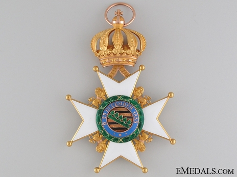 House Order of Saxe-Ernestine, Type II, Civil Division, Grand Cross Reverse