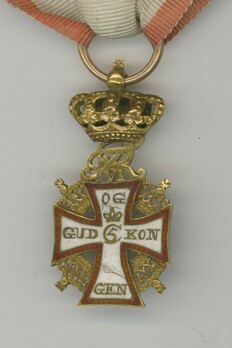 Order of Dannebrog, Knight (Frederik VI) Obverse