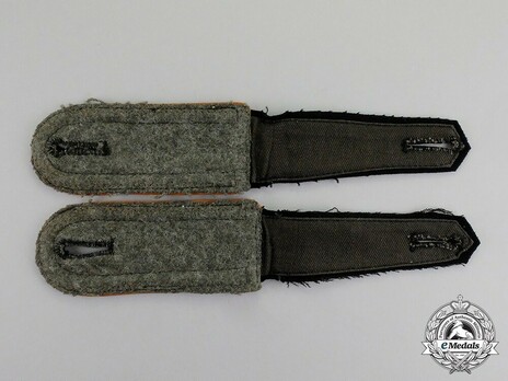 Waffen-SS Field Police/Special & Technical Services Unterscharführer Shoulder Boards Reverse