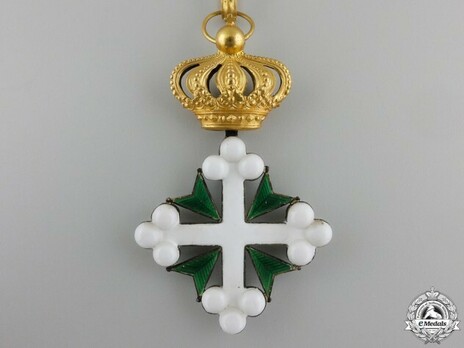 Order of St Maurice and St. Lazarus, Grand Officer's Cross (in silver-gilt) Reverse