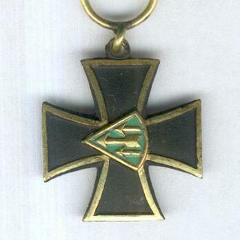 Miniature Cross of Armoured Division Obverse