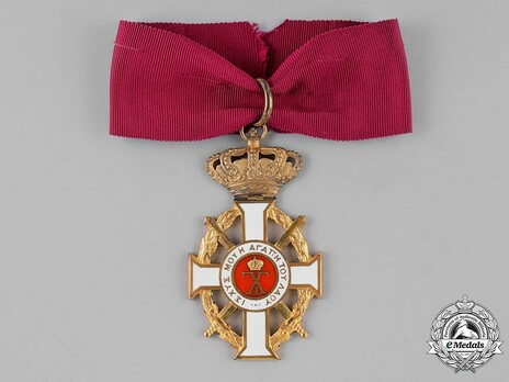 Royal Order of George I, Military Division, Grand Commander Obverse