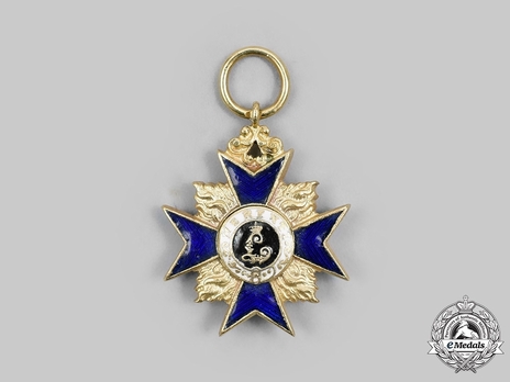 Order of Military Merit, III Class Cross Miniature Obverse