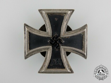 Iron Cross I Class, by Gebrüder Godet (L/50, screwback) Obverse