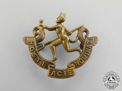 8th Infantry Battalion Other Ranks Cap Badge Obverse