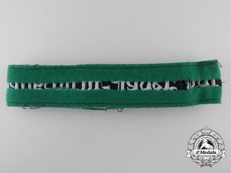 Luftwaffe Fallschirm-Jäger Rgt. 1 Cuff Title (NCO version) Reverse