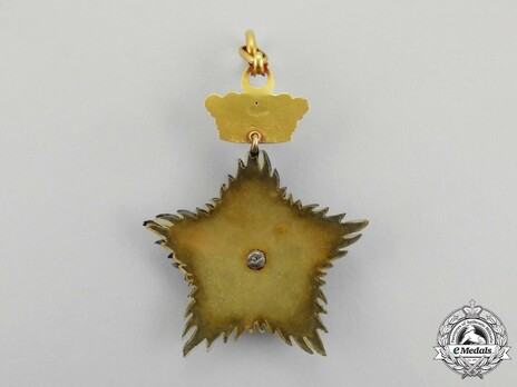 Order of the Crown of Johor, Knight Commander Reverse