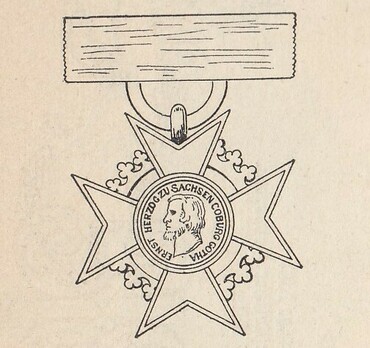 Decoration for Art and Science, Type III, Gilt Cross Obverse