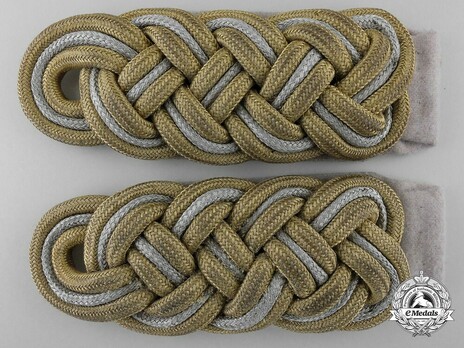 Waffen-SS Brigadeführer Shoulder Boards Obverse