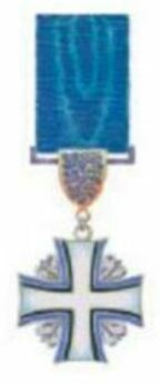 Order of the Cross of Terra Mariana, V Class Cross Obverse