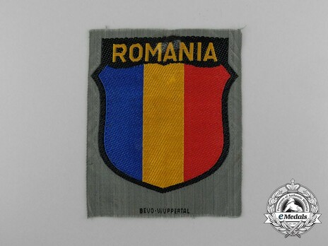 German Army Romania Sleeve Insignia (1st version) Obverse