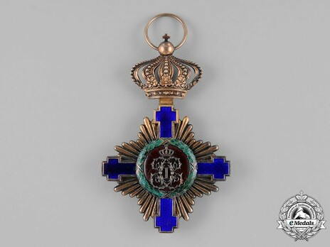 The Order of the Star of Romania, Type I, Civil Division, Grand Cross Reverse