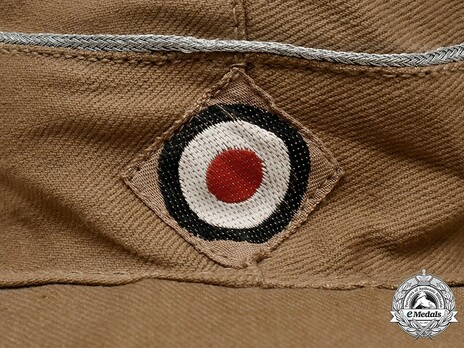 Kriegsmarine Administrative Officials Tropical Visored Field Cap Detail