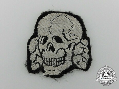 Waffen-SS NCO/EM's Cloth Cap Death's Head Obverse