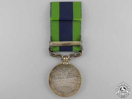 Silver Medal (with "BURMA 1930-32" clasp) Reverse