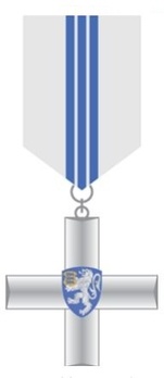 Police Service Cross, II Class (for 20 Years) Obverse