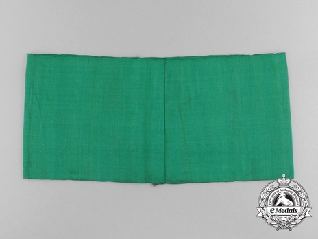 Reichsbahn German Railway Armband Reverse