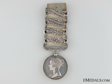 Silver Medal (with 4 clasps) Obverse