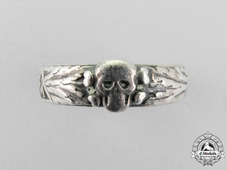 SS Death's Head Ring (to unknown recipient) Obverse