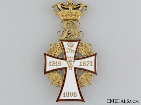 Order of Dannebrog, Grand Cross (Christian X) Reverse