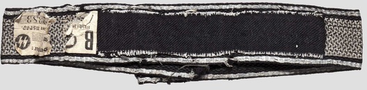 SS-Schule Tölz Officer Cuff Title Reverse