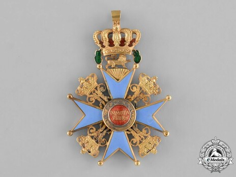 Dukely Order of Henry the Lion, Grand Cross (in gold) Reverse