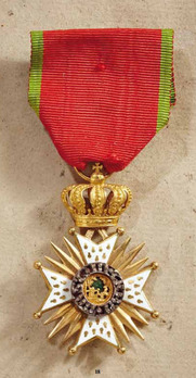 Order of St. Hubert, Cordon Cross Obverse