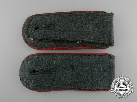 German Army Artillery & Ordnance Stabsfeldwebel 2nd Pattern Shoulder Boards Reverse