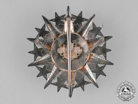 Grand Officer Breast Star Reverse