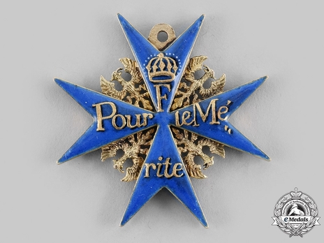 Pour le Mérite, Cross (18th century version) Obverse