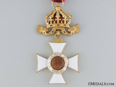 Order of St. Alexander, Type II, IV Class Officer Obverse