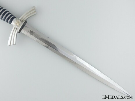 Luftwaffe Carl Eickhorn-made 1st pattern Dagger Reverse Blade Detail