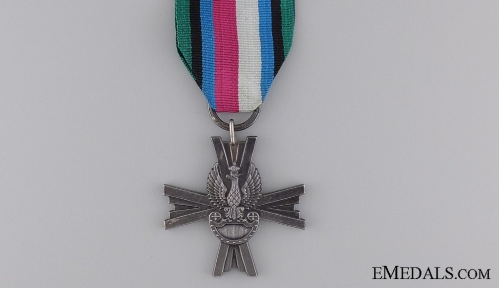 Silver cross obverse