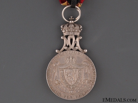 Coronation Medal 1906 in Silver Reverse