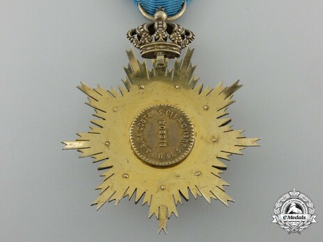 Knight (Silver gilt and gold by J. A. Da Costa) Reverse