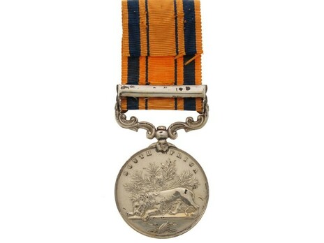 Silver Medal (with "1878-9" clasp) Reverse