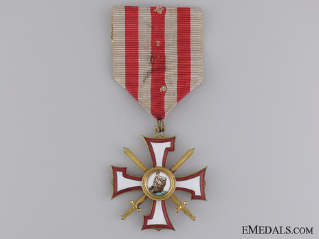 Military Order of the Bear Slayer, III Class (Bronze gilt) Obverse