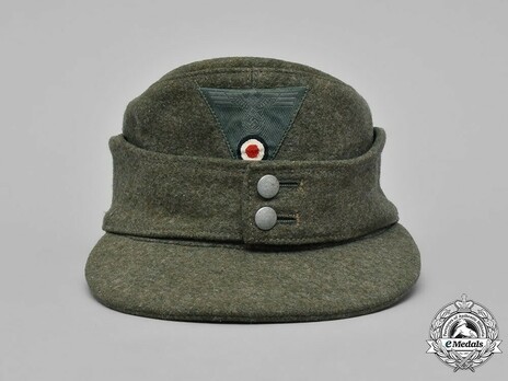 German Army NCO/EM's Visored Field Cap M43 Front