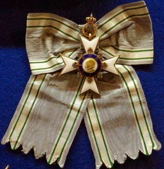 Order of Sidonia, Grand Cross (on sash) Obverse
