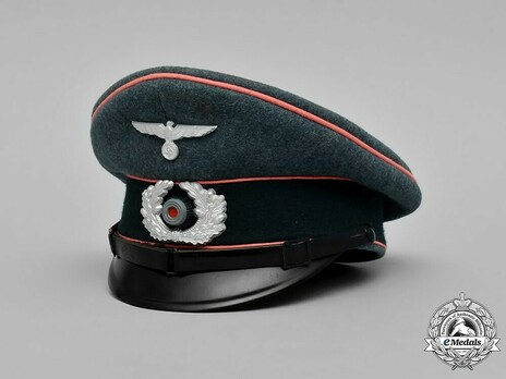 German Army Armoured NCO/EM's Visor Cap Profile