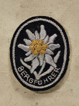 Waffen-SS Mountain Guide Breast Insignia