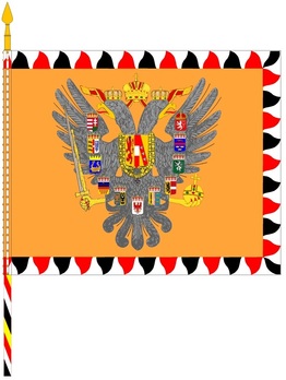 German Army Hoch- und Deutschmeister Flag Obverse