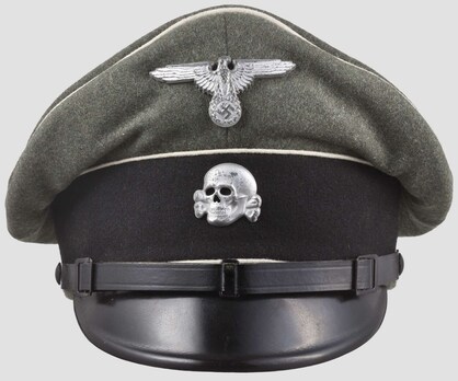 Allgemeine SS NCO/EM's Field-Grey Visor Cap Obverse